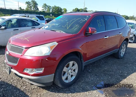 2010 Chevrolet Traverse Lt из США, поврежденный, VIN 1GNLVFED9AJ256119